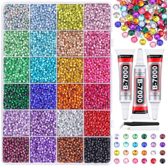 TINKRSTUFF resin rhinestones 3mm mixed colors for vibrant crafts