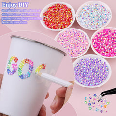 TINKRSTUFF AB-coated resin gems catch light from every angle for stunning designs