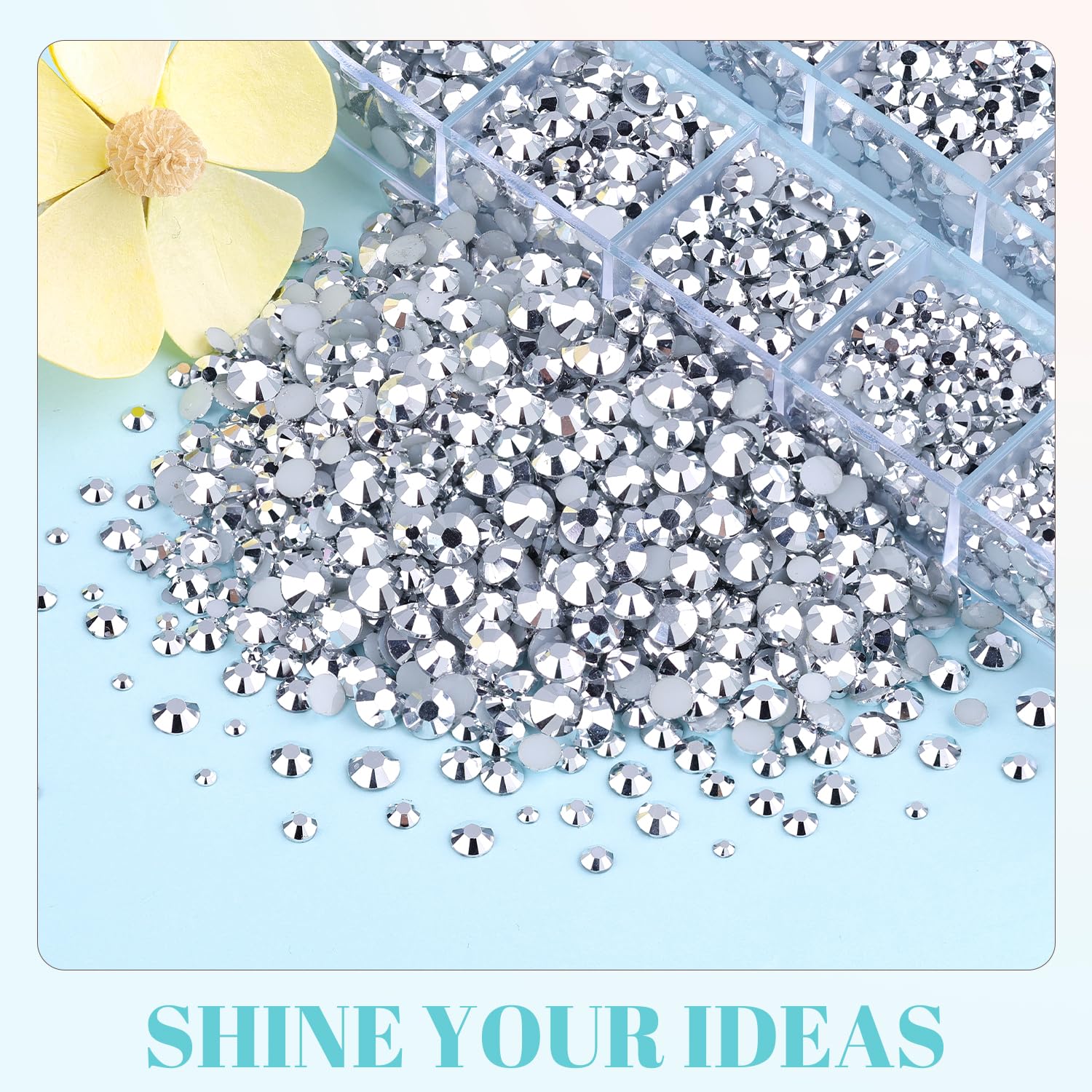 TINKRSTUFF bedazzle clothing and accessories with the rhinestones kit