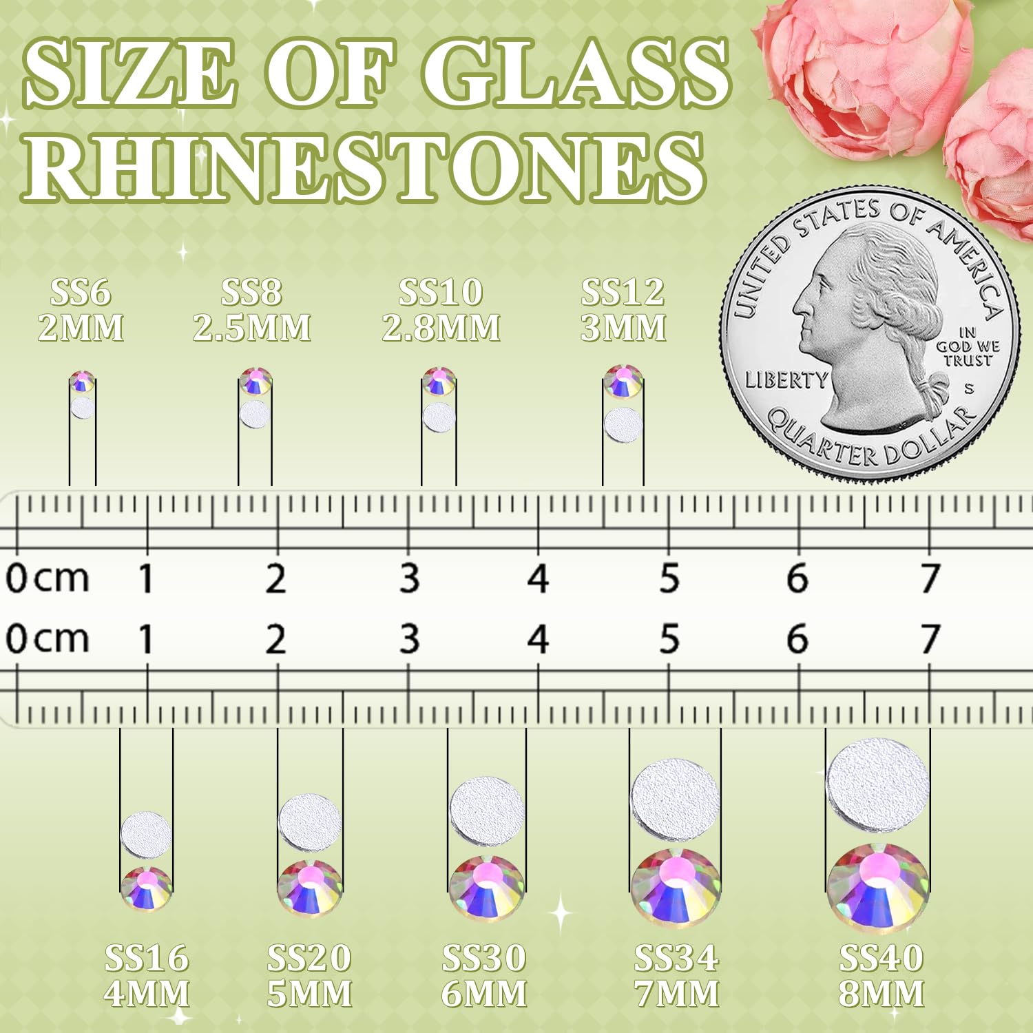 TINKRSTUFF bedazzling rhinestones on nails demonstrate long-lasting sparkle.