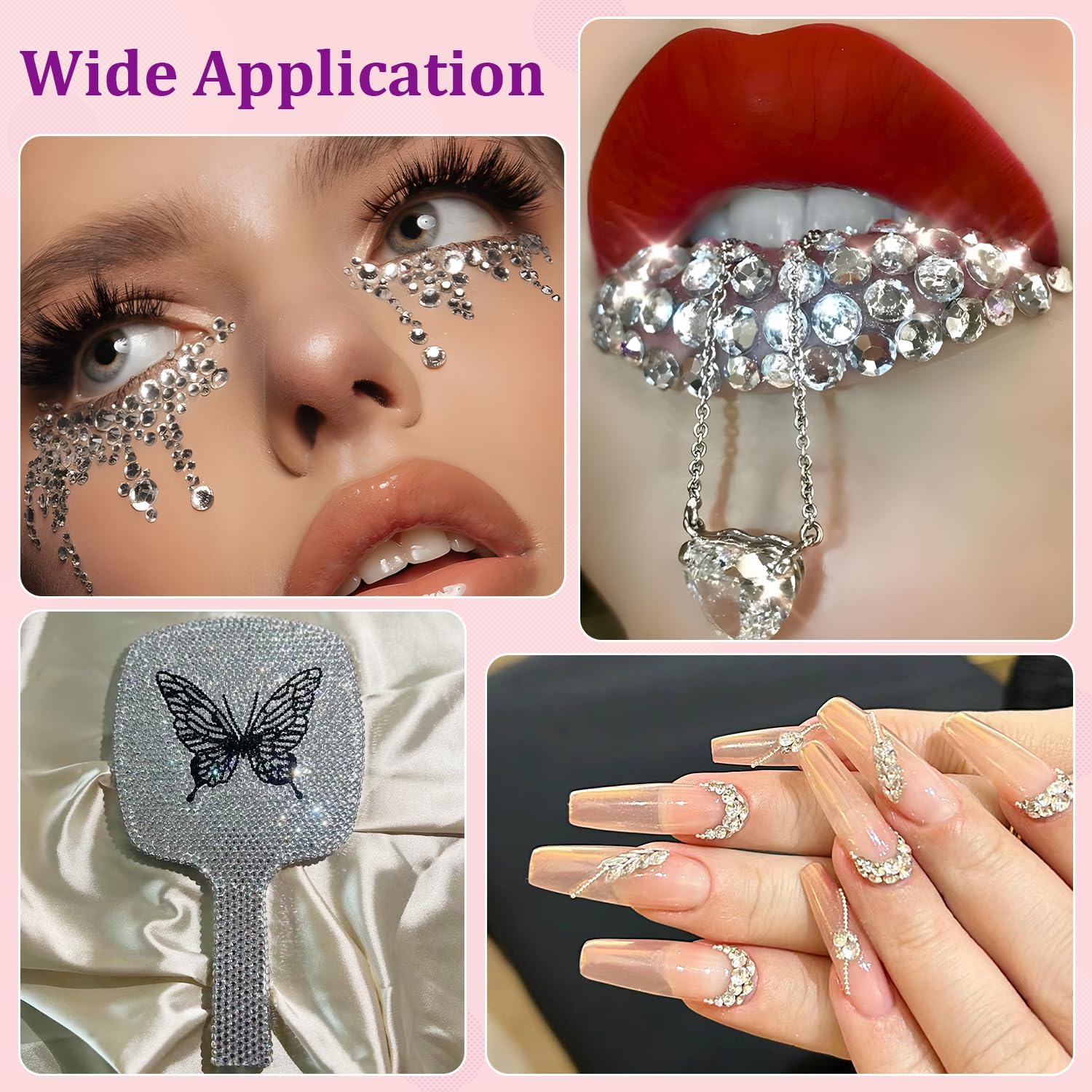 TINKRSTUFF color variety rhinestones expands creative options.