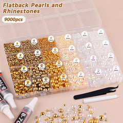 TINKRSTUFF half pearls 3-4-6-8mm for precise embellishments.