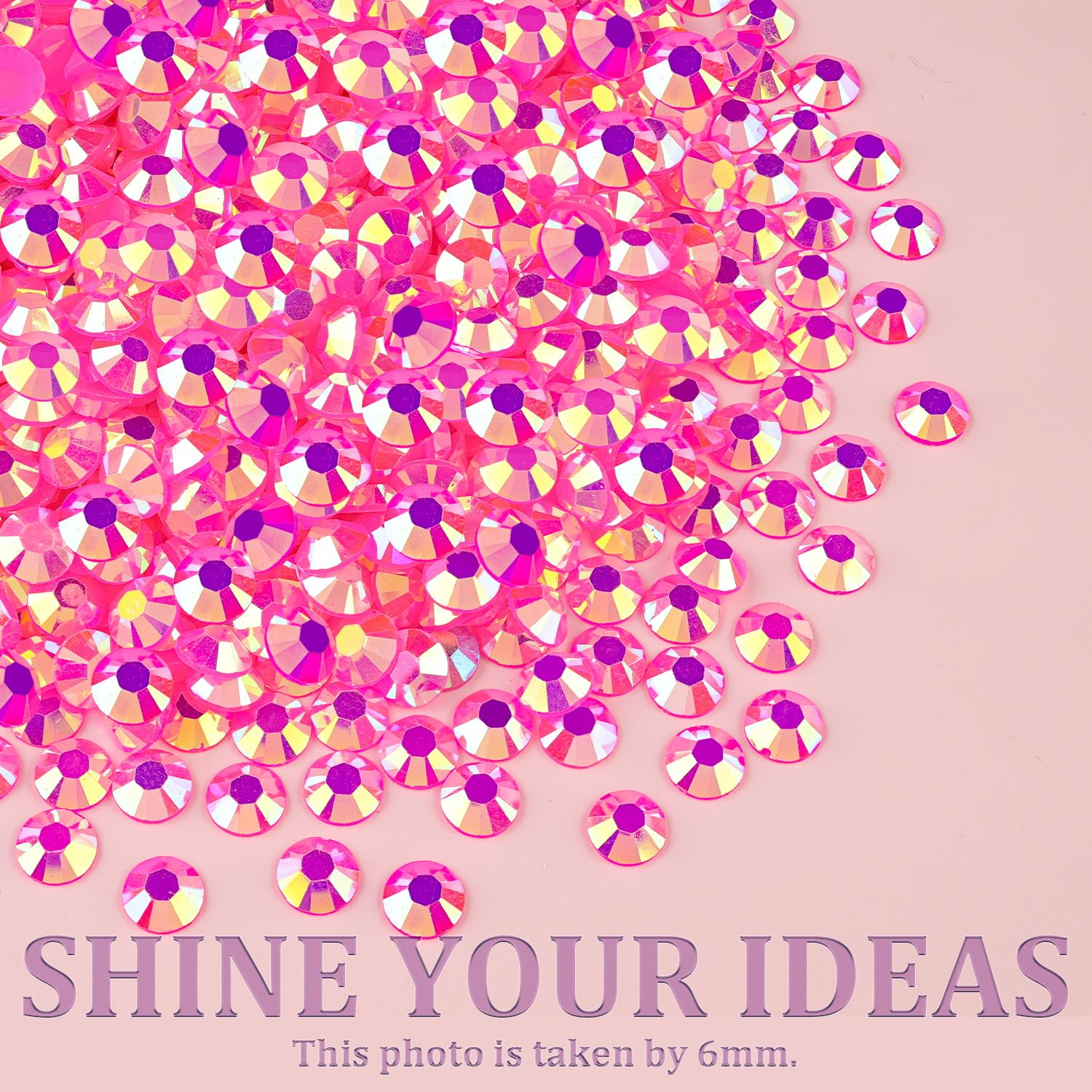 TINKRSTUFF AB-coated crystals offer long-lasting sparkle under light.