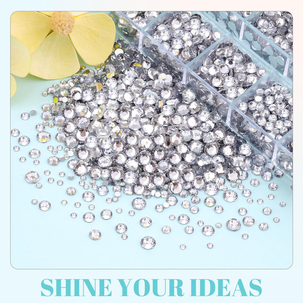 TINKRSTUFF tweezers precisely grab large rhinestones for crafting