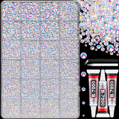 TINKRSTUFF resin jelly rhinestones 2mm-5-grid for precise craft accents and sparkle