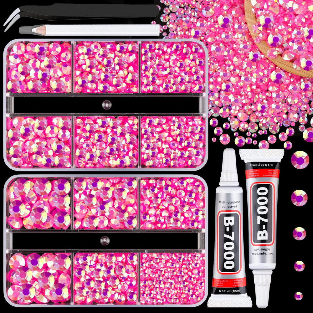TINKRSTUFF resin jelly rhinestones flatback boxes for versatile craft embellishment.