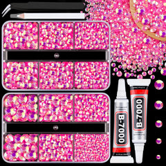 TINKRSTUFF resin jelly rhinestones flatback boxes for versatile craft embellishment.