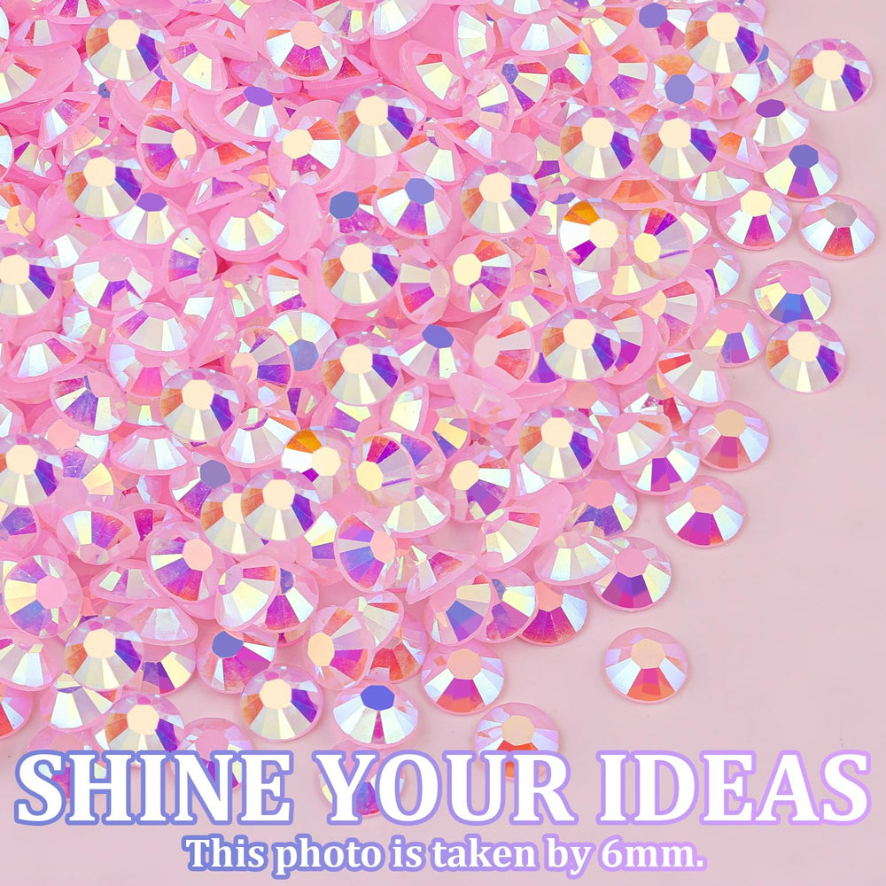 TINKRSTUFF resin jelly rhinestones on shoes for a sparkling upgrade.