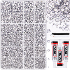 TINKRSTUFF resin rhinestones kit 32000pcs for crystal crafts and diamond painting sparkle.