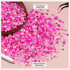 TINKRSTUFF tools: tweezer and picker pencil for precise bead placement