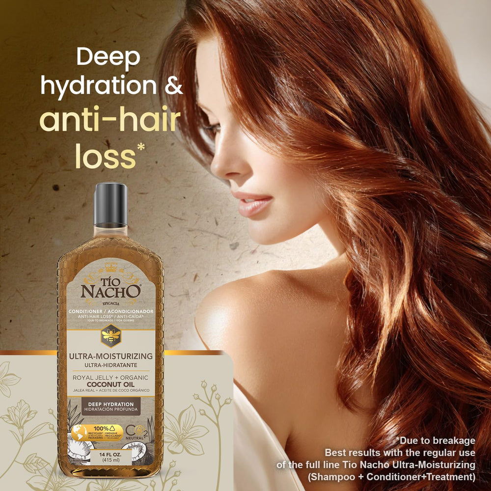 Creamy texture of Tio Nacho conditioner emphasizing smoothness