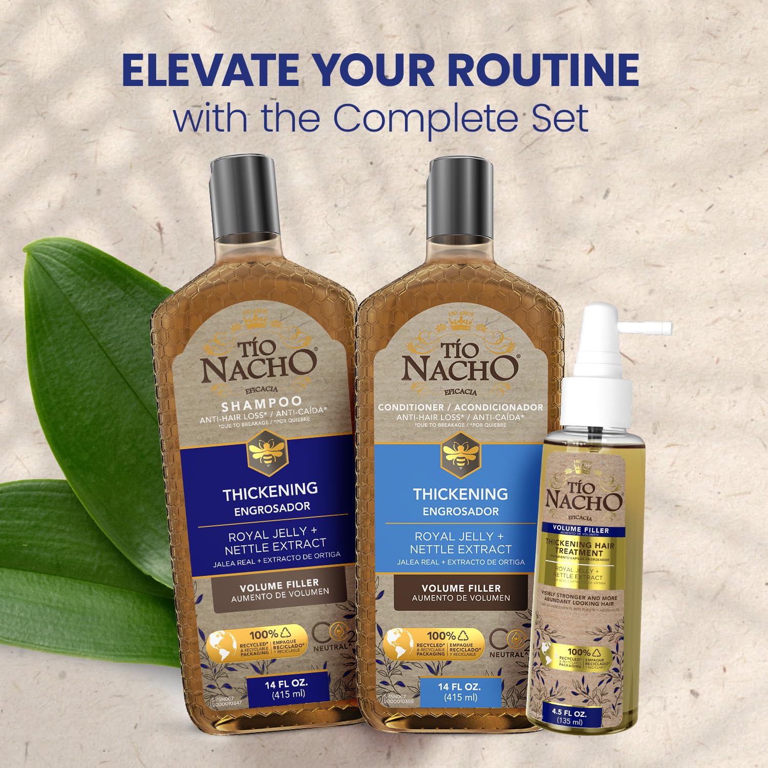 Front view of product packaging to emphasize paraben-free formula.