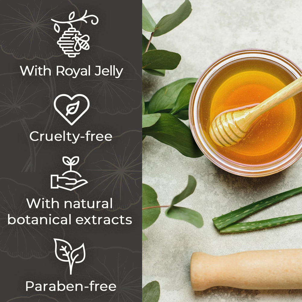 Close-up of Royal Jelly ingredient in Tio Nacho Purifying Shampoo