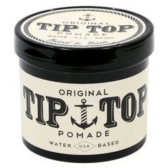 TipTop water-based pomade easy rinse for daily styling.