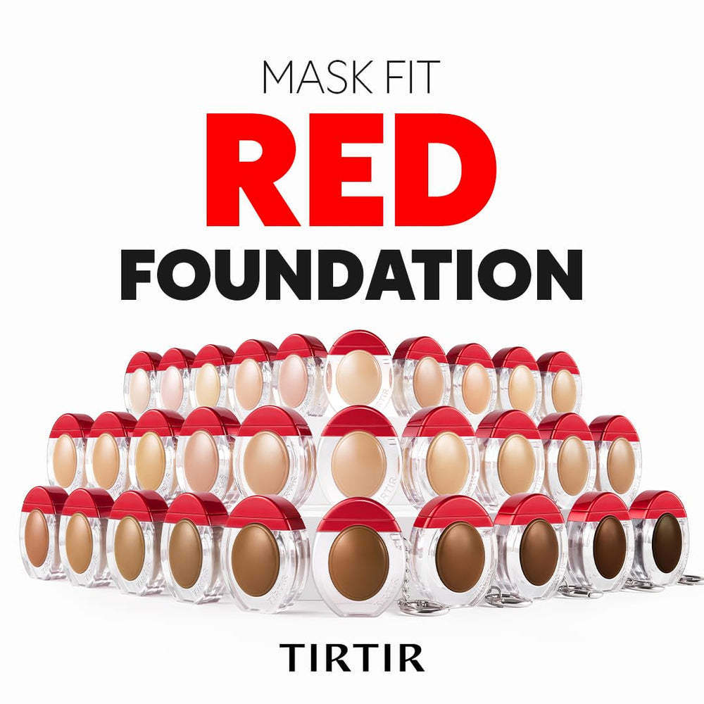 Close-up of TIRTIR dispenser center-press for clean, mess-free application
