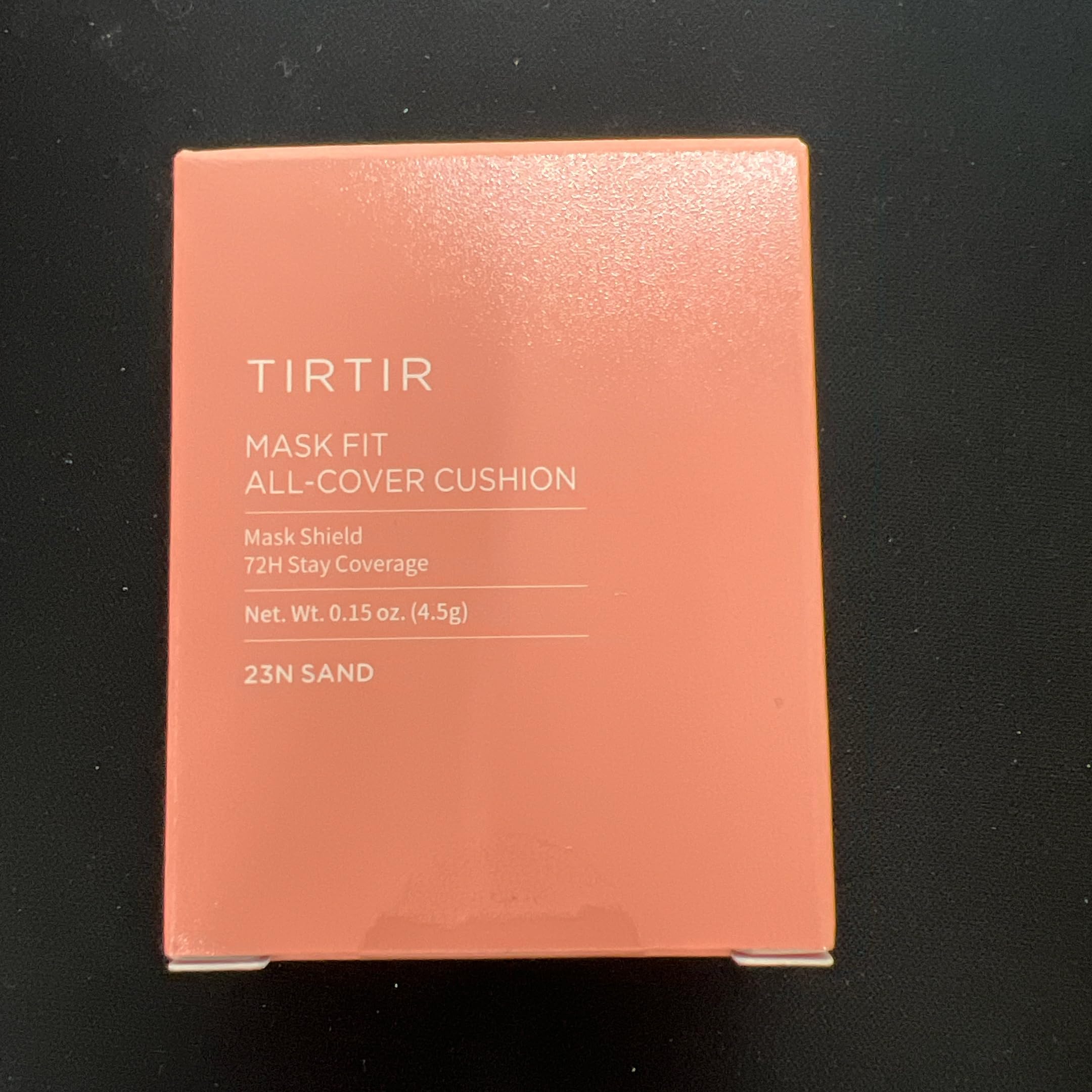 TIRTIR All Cover Pink Cushion suitable for oily or combination skin with velvety matte finish.