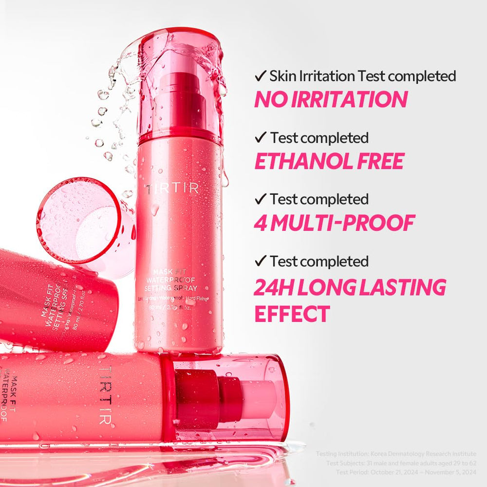 TIRTIR chlorine-resistant protection for pool days and outdoor activities.