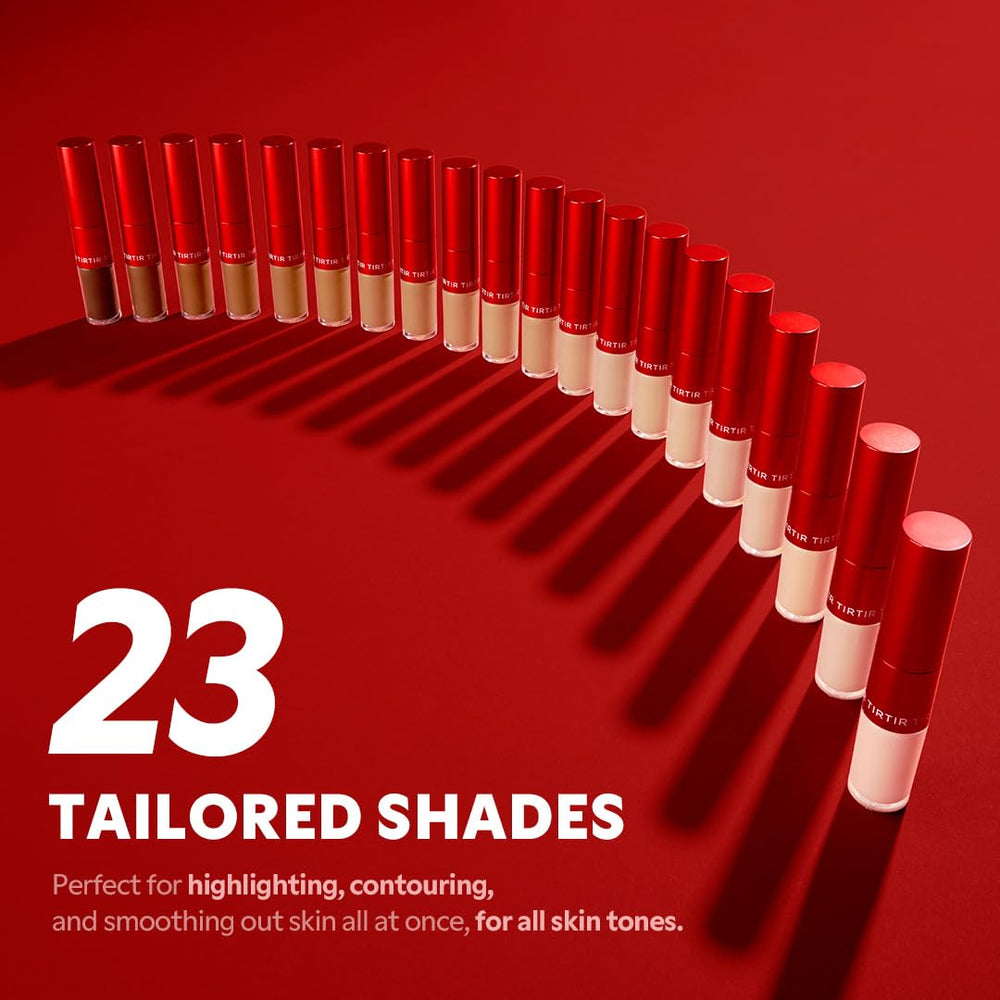 TIRTIR Glide&Hide concealer with dual applicators for versatile concealment.