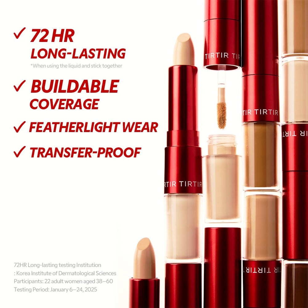 TIRTIR Glide&Hide long-wear coverage stays breathable and comfortable all day