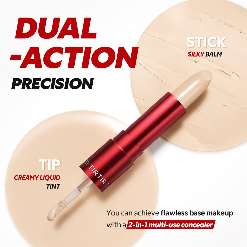 TIRTIR Glide&Hide formula resists creasing for a natural finish