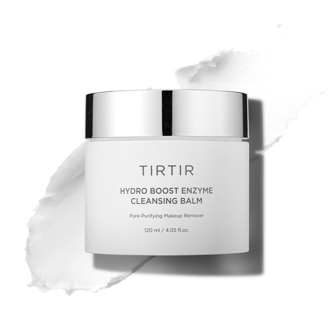 Packaging of TIRTIR Hydro Boost Enzyme Cleansing Balm for quick, hydrating daily cleansing.