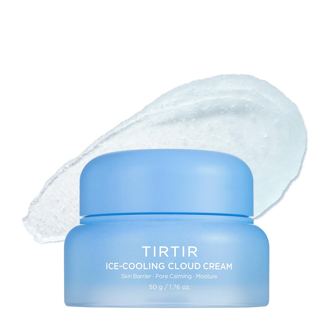 TIRTIR Ice-Cooling Cloud Cream outer box, ideal for daily skincare setup