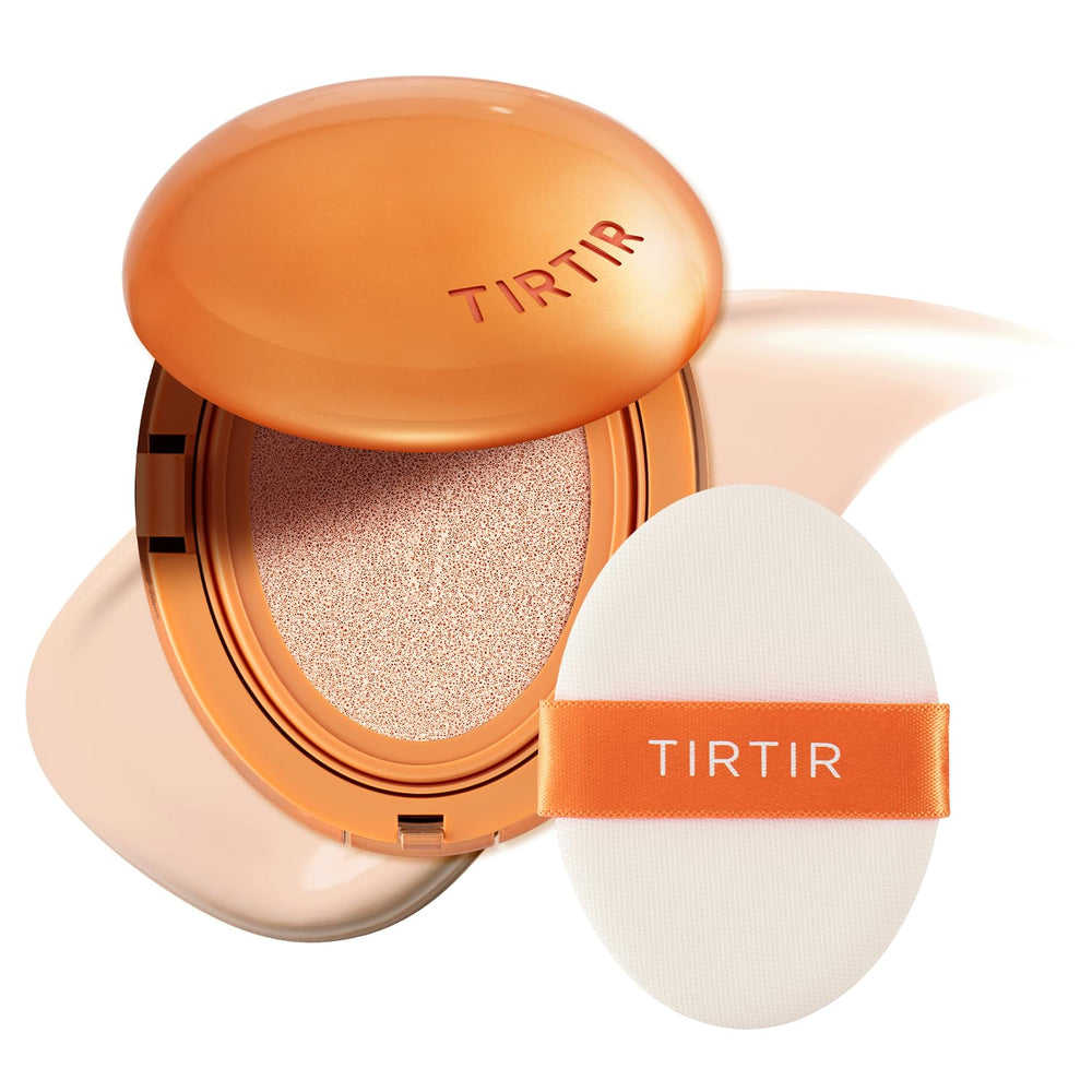 TIRTIR Mask Fit AI Filter Cushion Porcelain 17C swatch with even coverage
