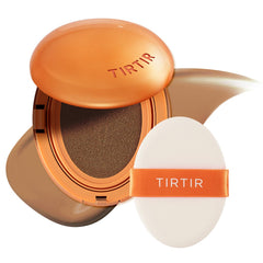 TIRTIR Mask Fit AI Cushion semi-matte finish for natural coverage.