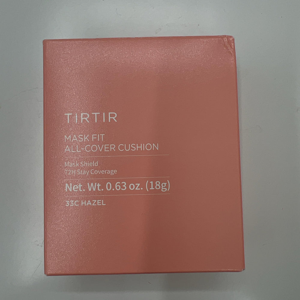 TIRTIR puff shows even product pickup for smooth application.