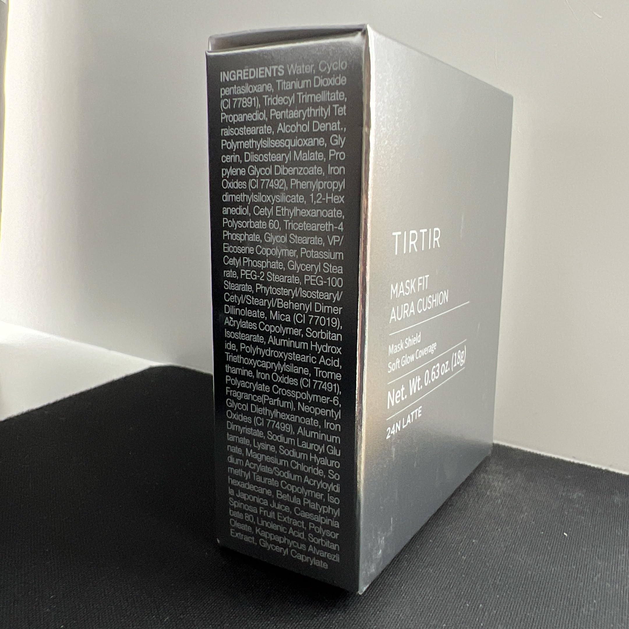 TIRTIR Mask Fit Aura Silver Cushion full face glow with semi glow finish
