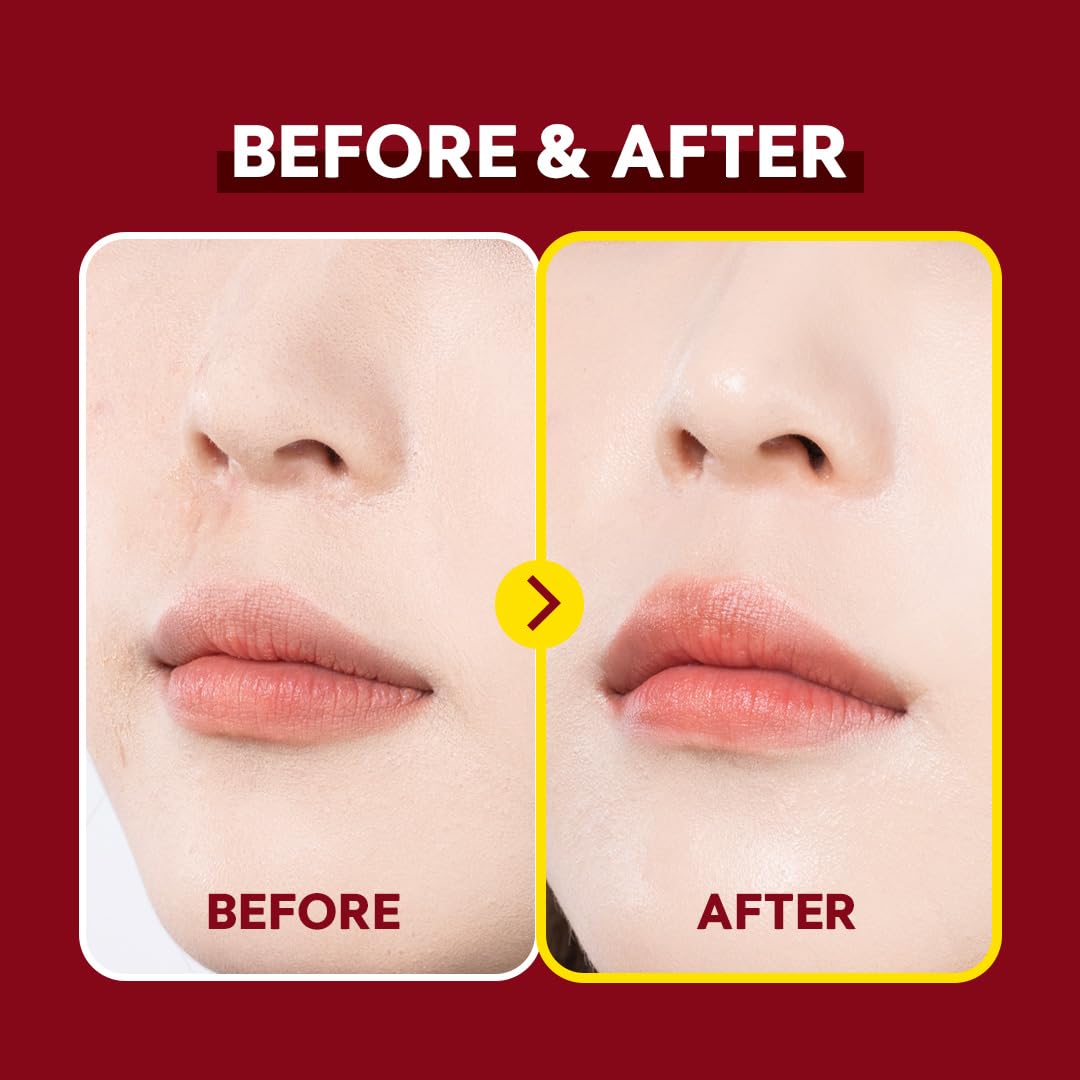 TIRTIR Mask Fit Fixer on face delivering matte finish and shine control
