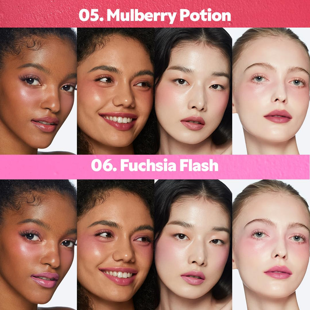 TIRTIR Mood Glider Lip & Blush Stick six-shade range for versatile looks