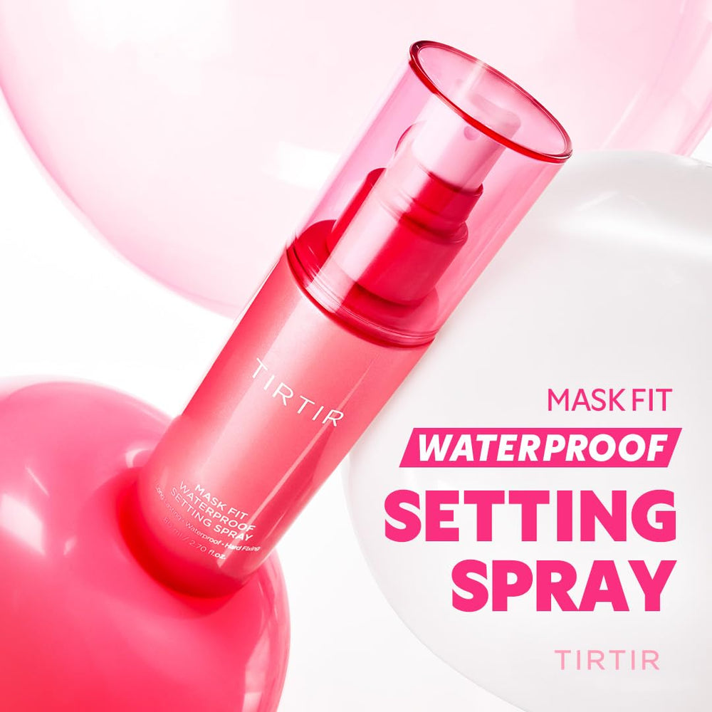 TIRTIR setting spray mist application provides a refreshing, light feel.