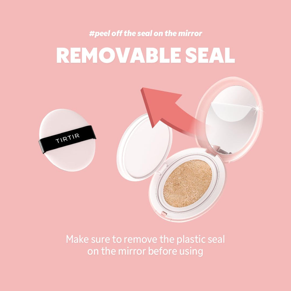 TIRTIR velvety-matte-finish on skin delivers a smooth, long-lasting look.