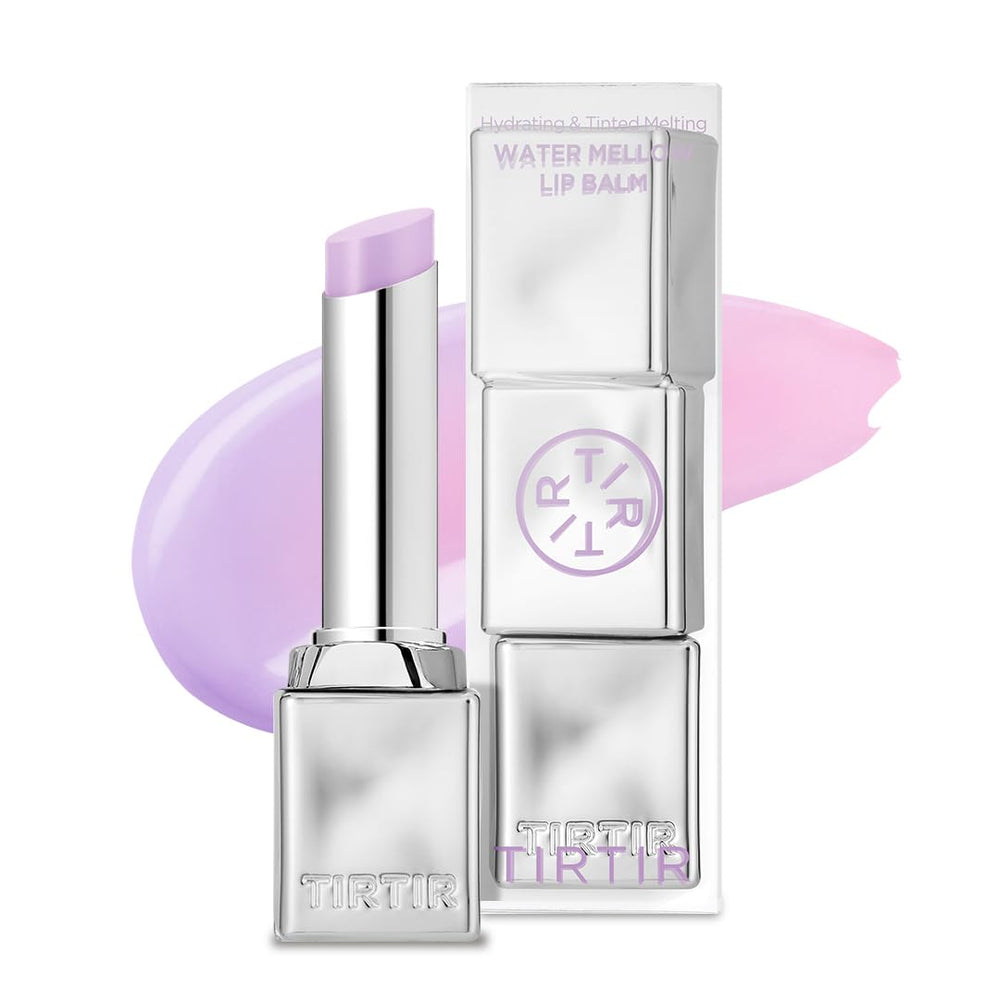 TIRTIR Water Mellow Lip Balm Mauve Berry bottle with hydrating tint for daily lips.