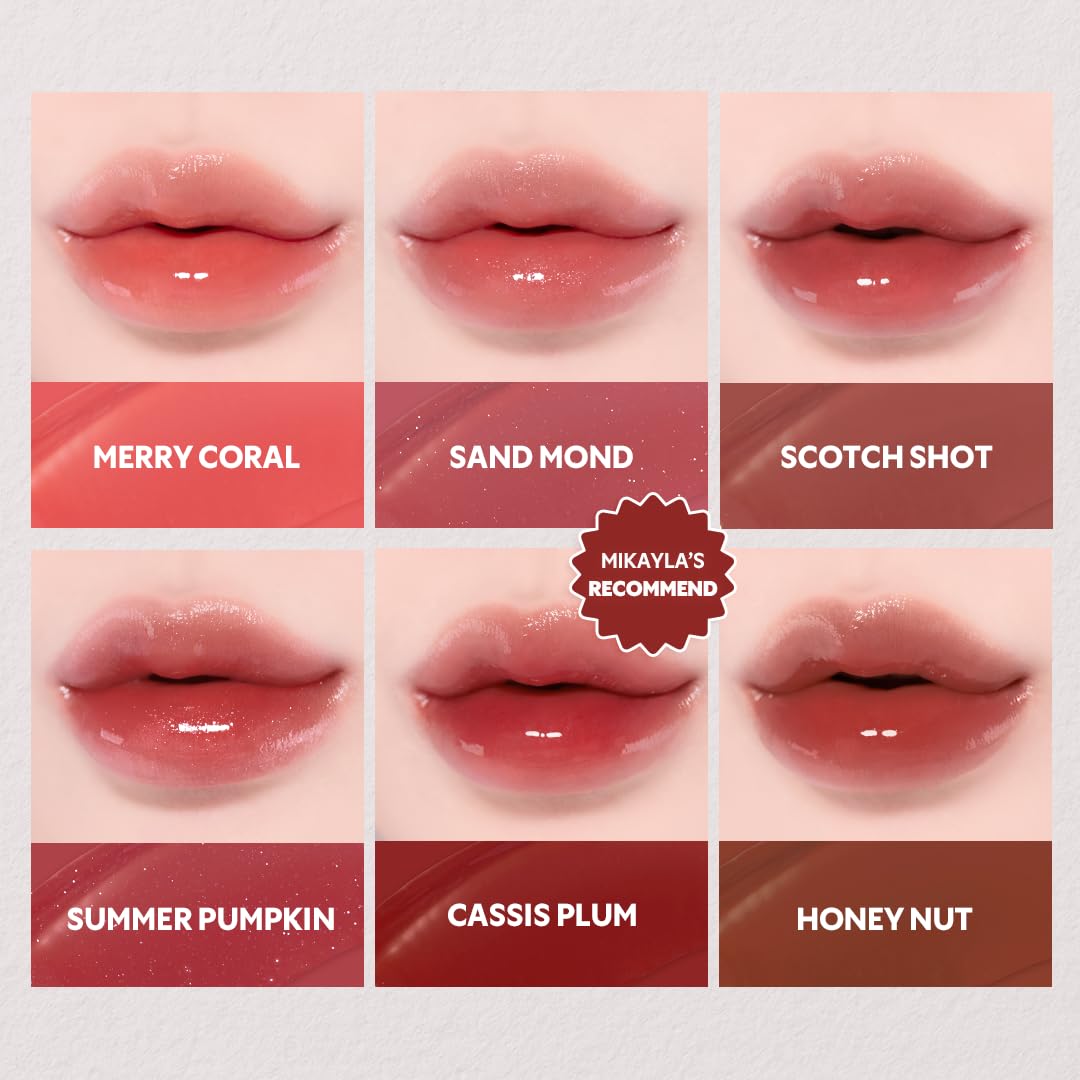 Smooth texture of TIRTIR Waterism gloss for comfortable wear