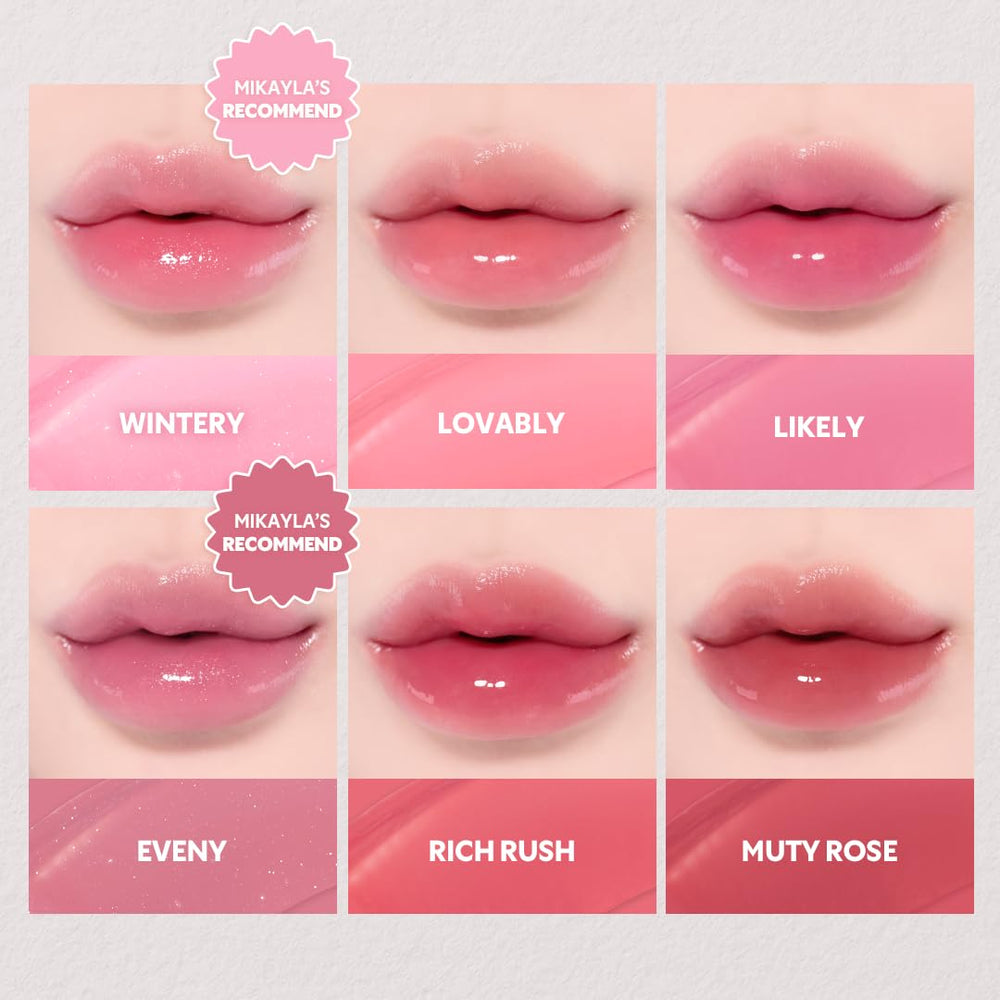 TIRTIR Waterism Wintery gloss texture emphasizing moisture without stickiness