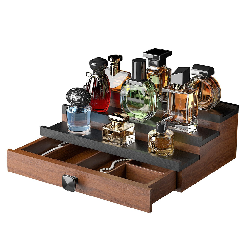 TIRYIUOU packaging-ready Cologne Organizer presents a ready-to-gift look.