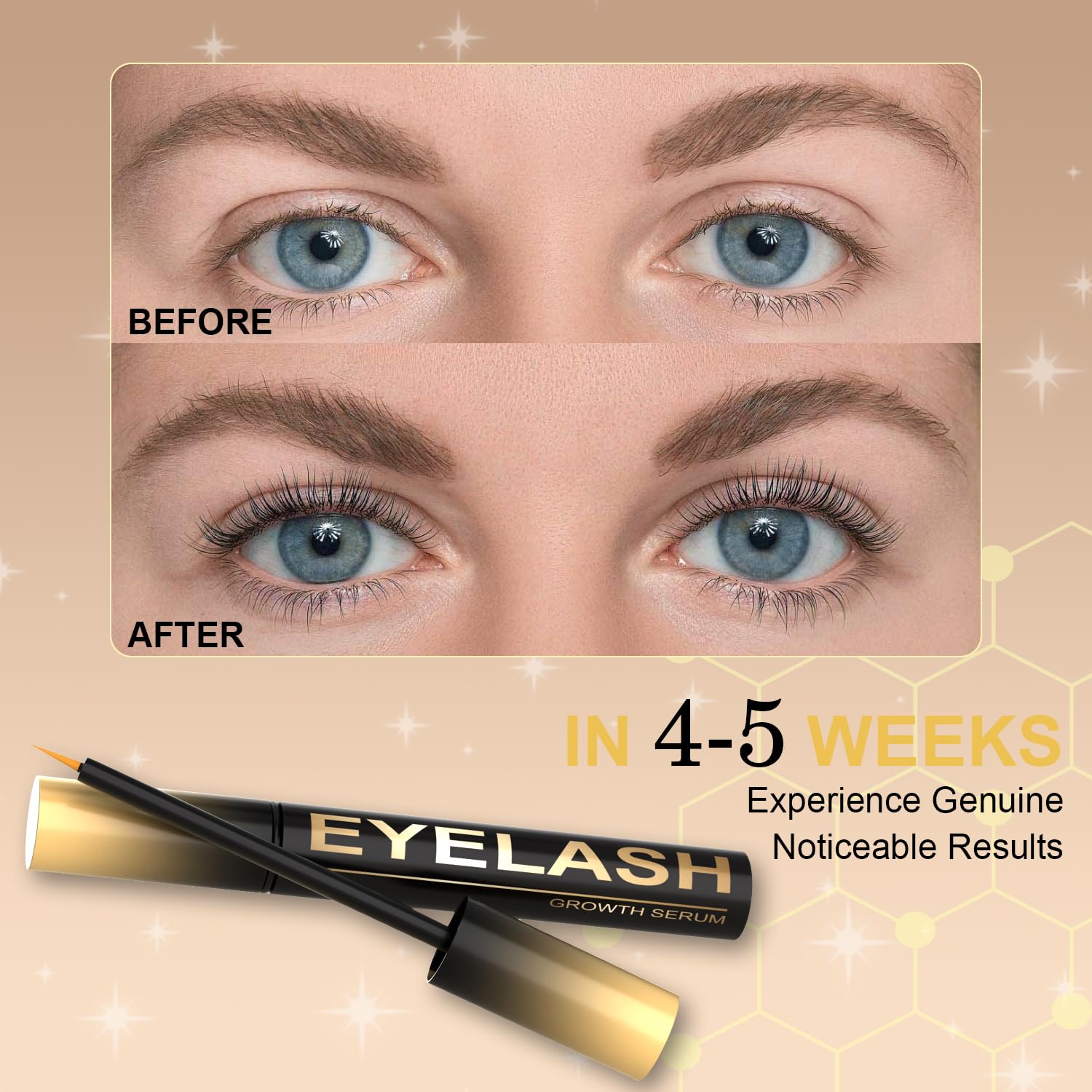Tistees Lash Serum nourishing formula emphasizes peptide-based lash health.