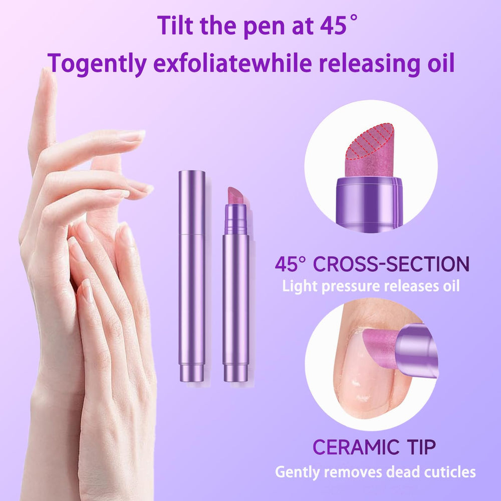 TIUSUTA Floral-scent cuticle oil for daily nail care.