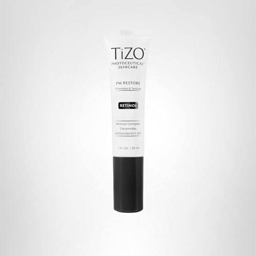 TIZO Photoceutical PM Restore radiant skin after use closeup demonstrates glow