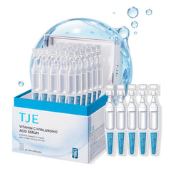 TJE 5% Hyaluronic Acid Serum bottle highlights deep hydration