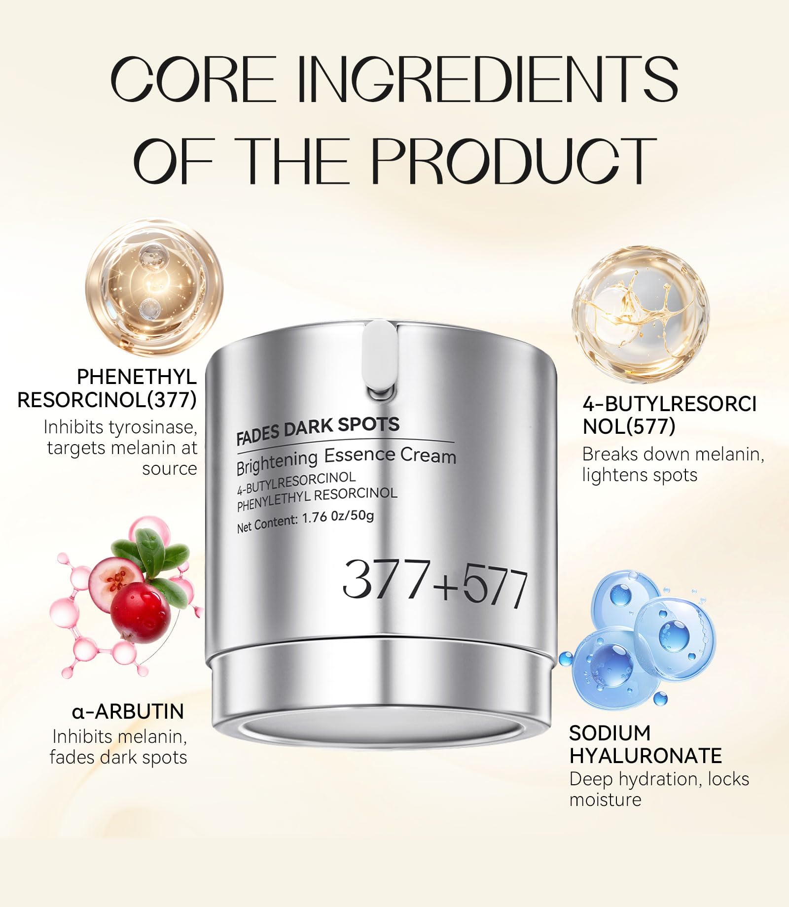 TJE Dark Spot Corrector body bottle designed for targeted application on larger areas