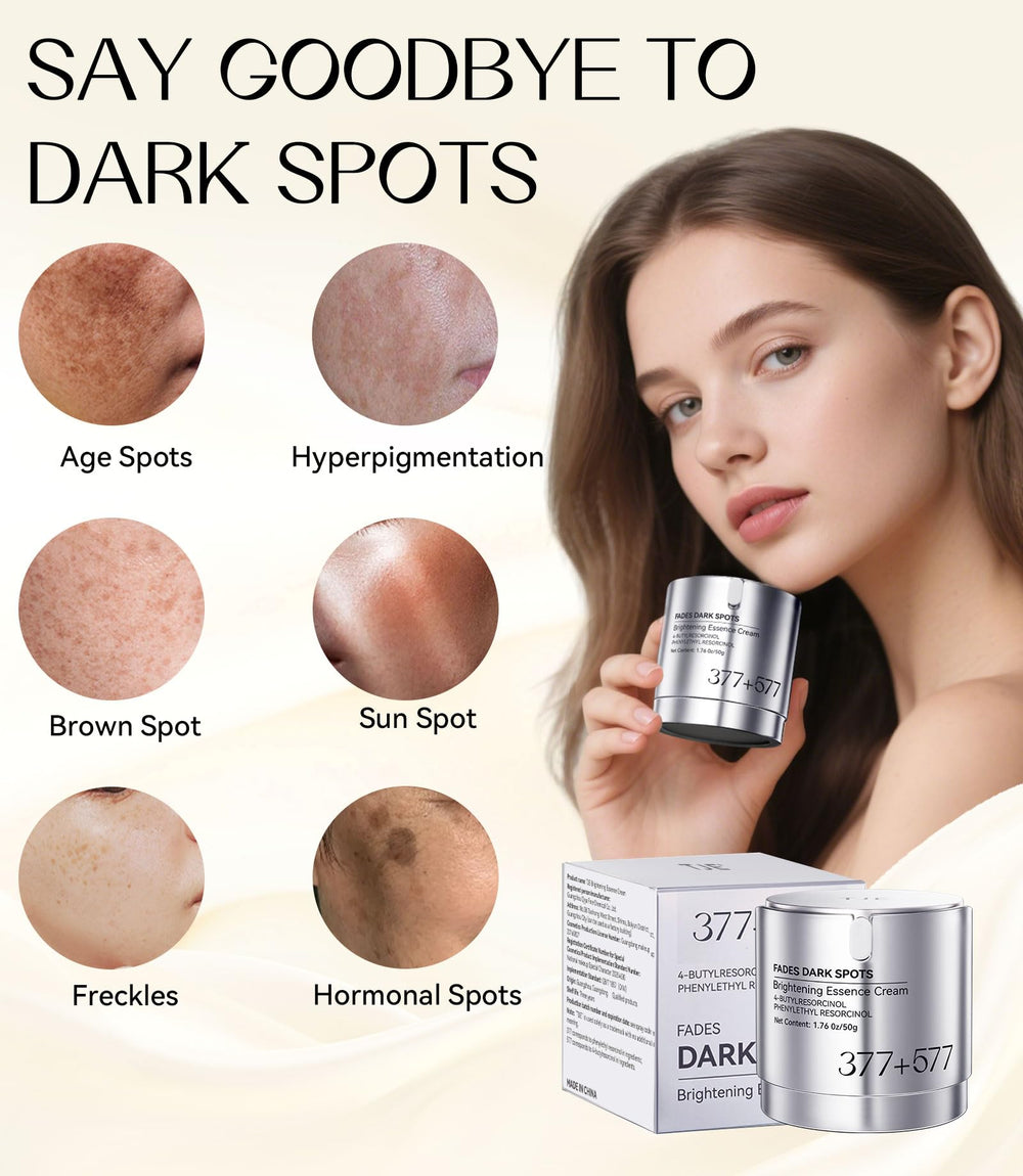TJE Dark Spot Corrector ingredients close-up featuring phenylethyl resorcinol and alpha-arbutin