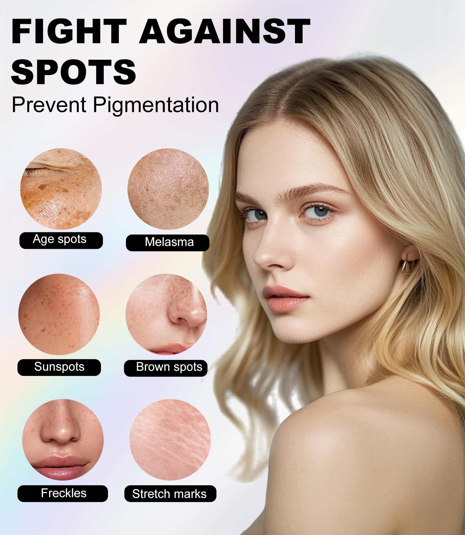 TJE dark-spot-serum boxed packaging highlights advanced brightening ingredients.