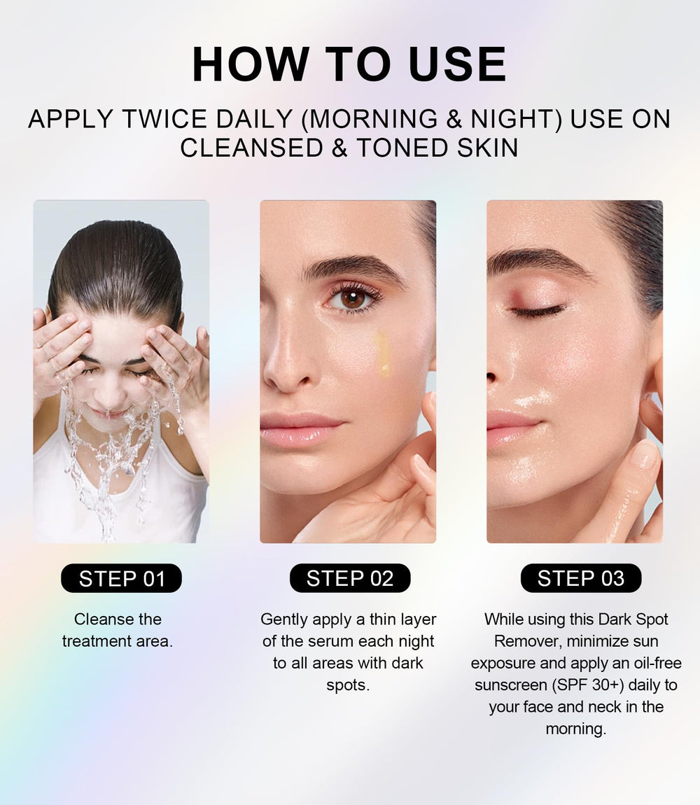 TJE dark-spot-serum night routine setup shows easy integration.