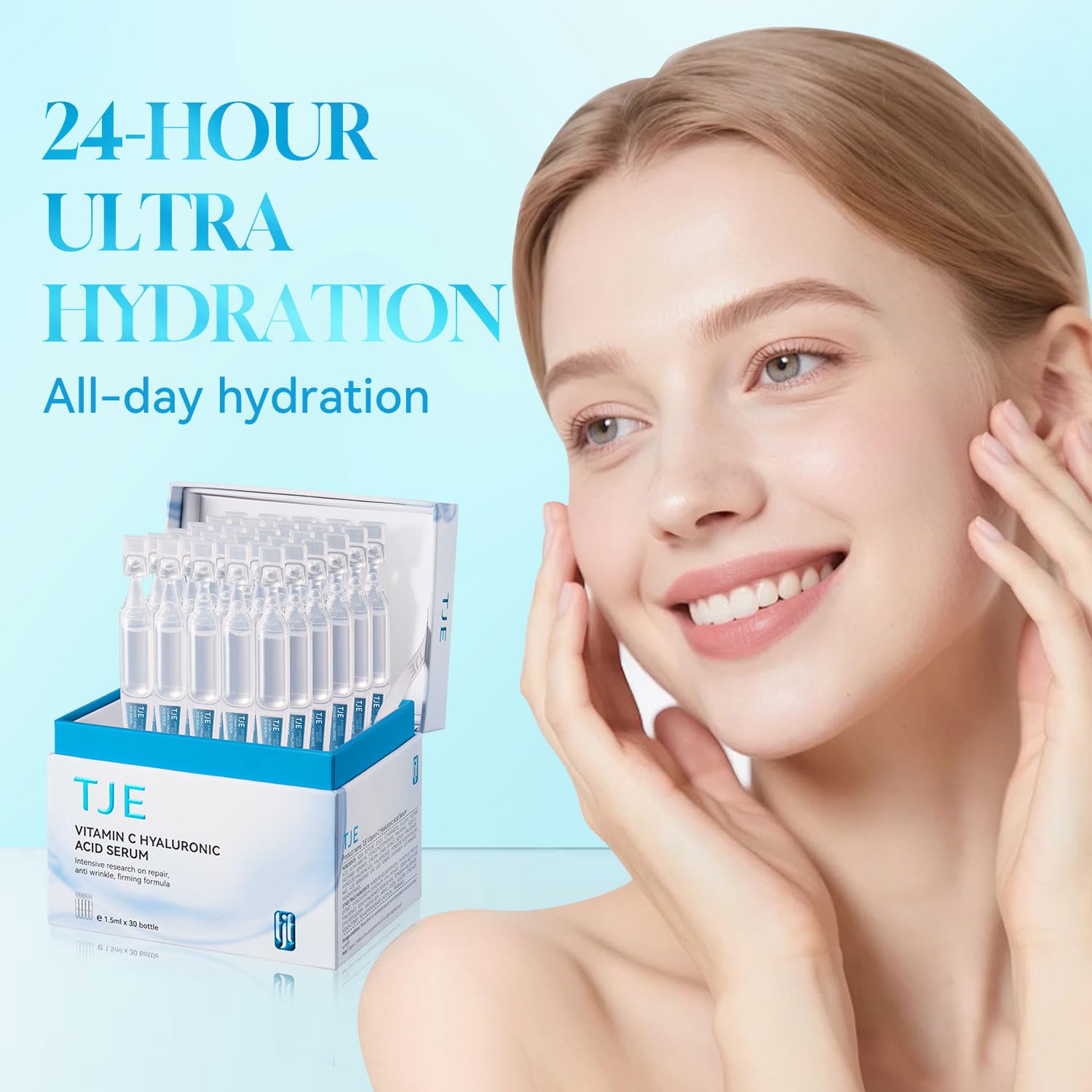 TJE Packaging with outer box signals gift-ready skincare set