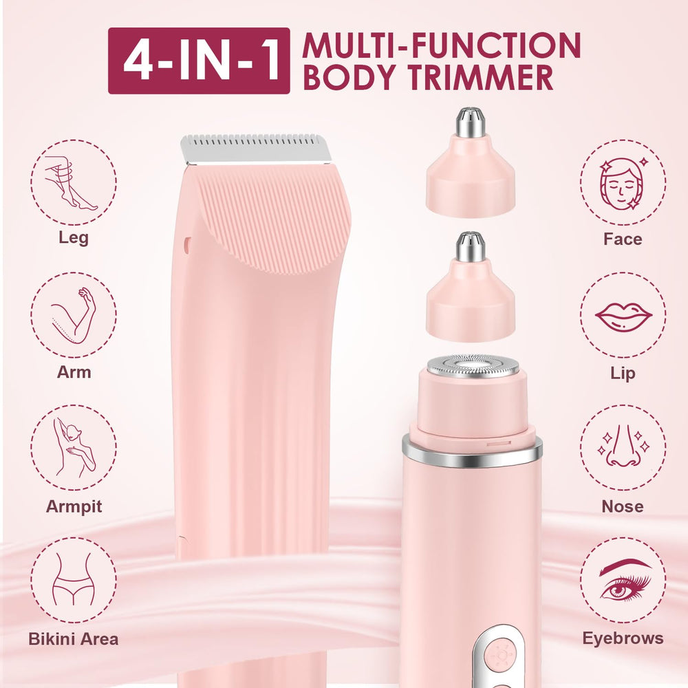 TJJFMM body shaver head — smooth skin on arms and legs.