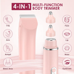TJJFMM body shaver head — smooth skin on arms and legs.
