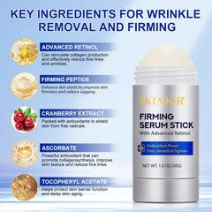 TKTALKER peptide enriched firming stick targets facial features for smoother skin.